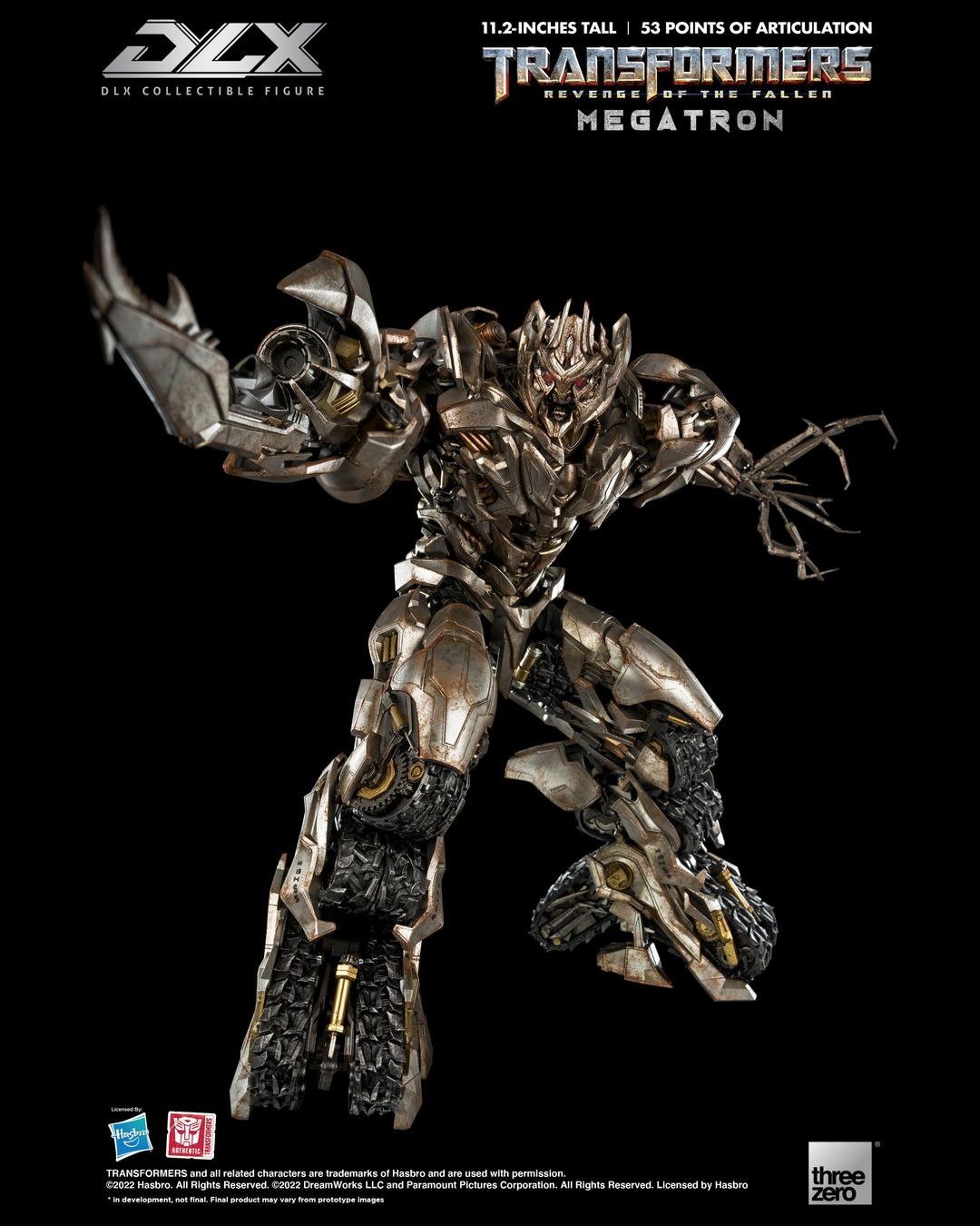 Threezero 3Z0282 Transformers: Revenge of the Fallen - DLX Megatron (Re-Run)