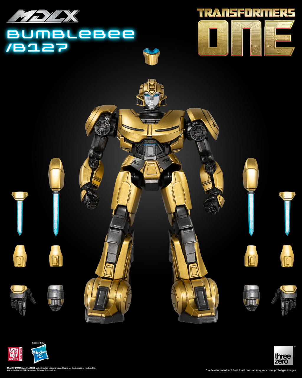 Threezero 3Z0840 Transformers One - MDLX Bumblebee B127