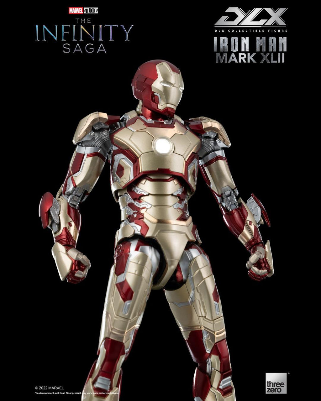 Threezero 3Z0251 1/12 The Infinity Saga - DLX Iron Man Mark 42