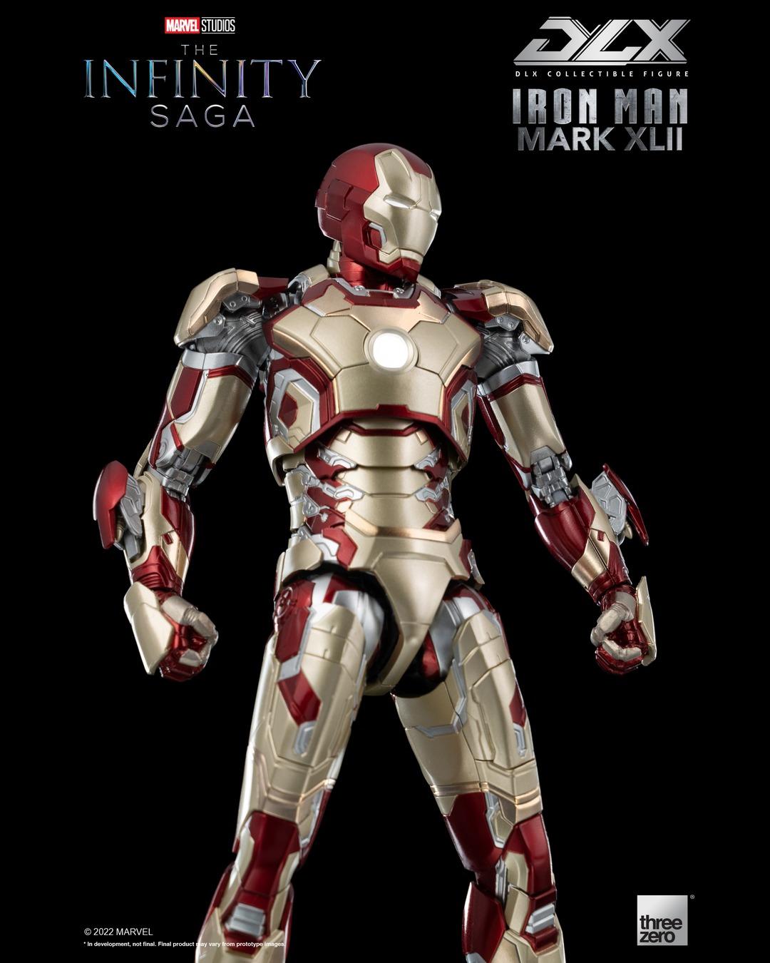Threezero 3Z0251 1/12 The Infinity Saga - DLX Iron Man Mark 42