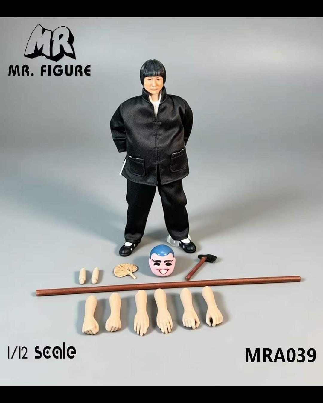 MR. FIGURE MRA039 1/12 Fatty Dragon (Black Uniform)