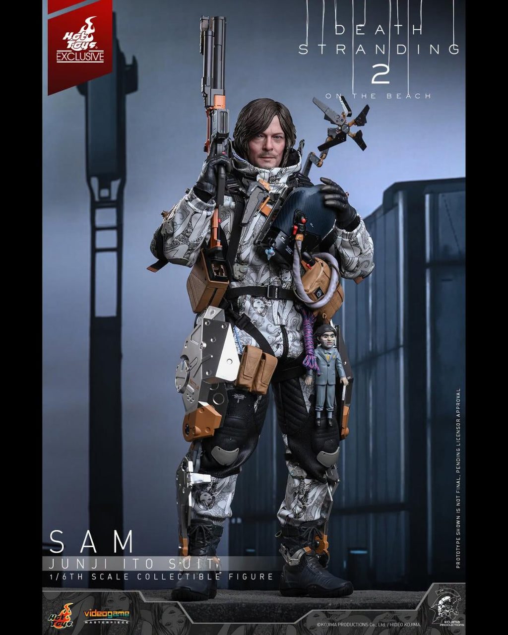 Hot Toys Exclusive VGM89 1/6 Death Stranding 2 On the Beach - Sam (Junji Ito Suit)
