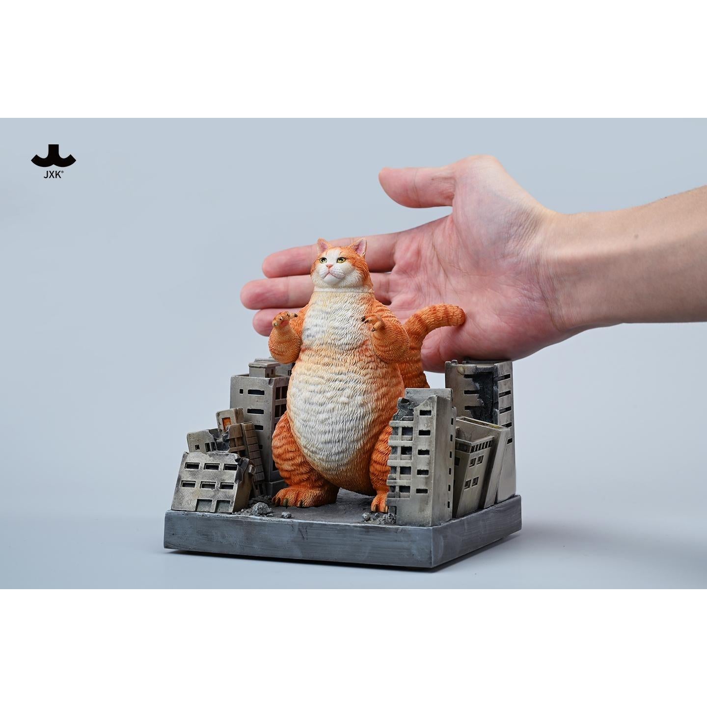 JXK JXK226A +JXK226C Meowzilla & Diorama Scene