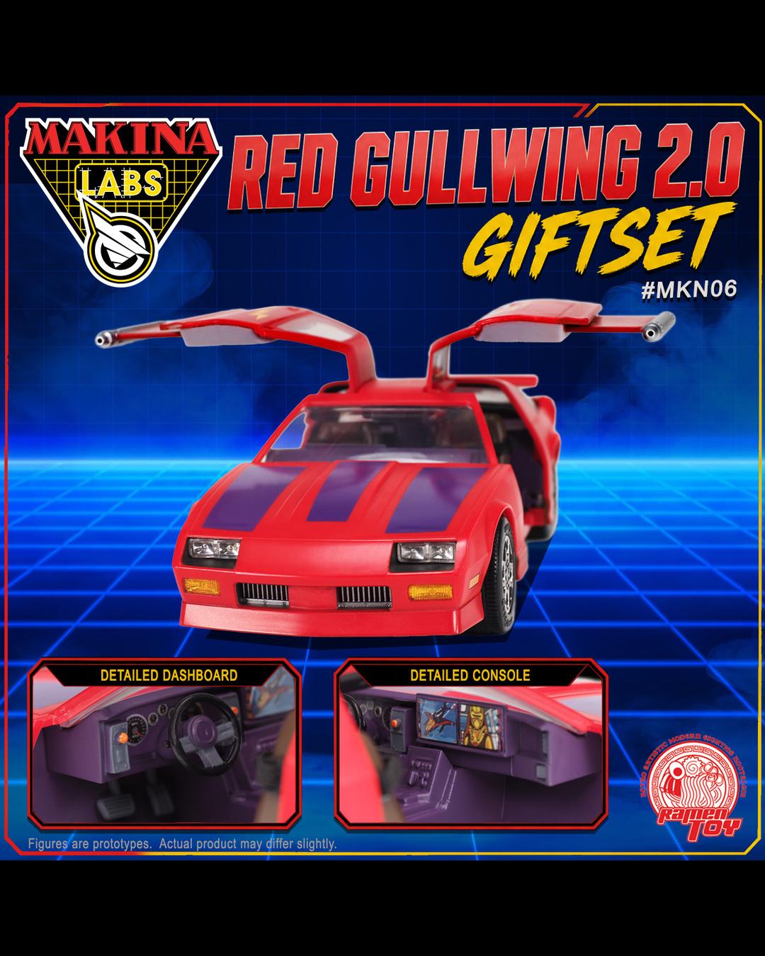 Ramen Toy MKN06 Red Gullwing 2.0 (Giftset)