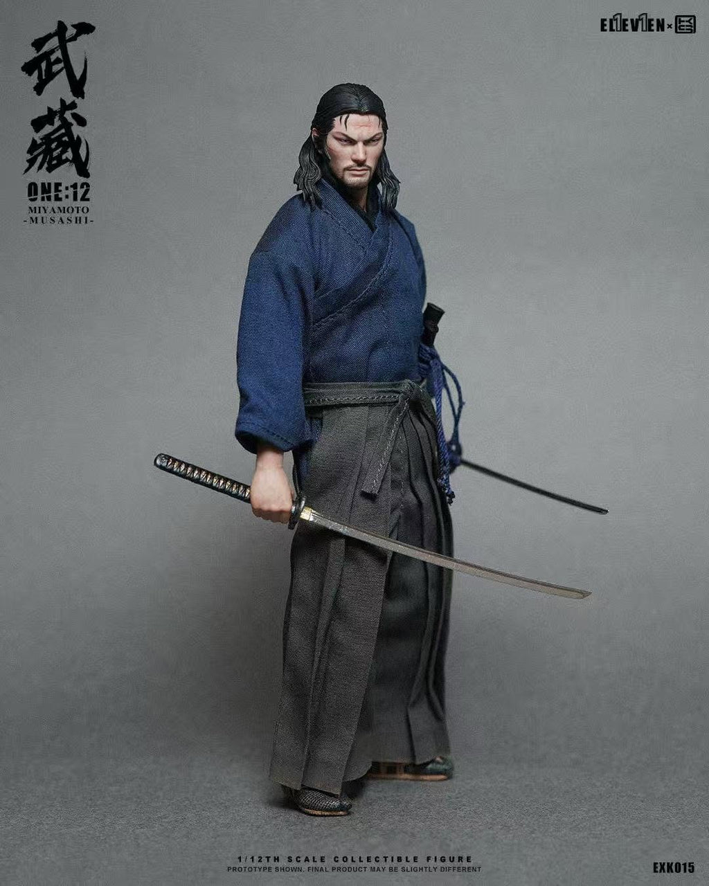 Eleven x KAI Studio EXK015 1/12 Miyamoto Musashi