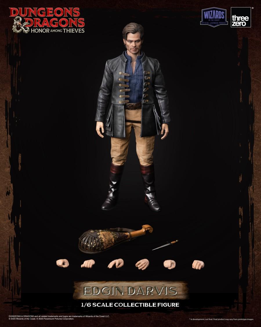 Threezero 3Z0533 1/6 Dungeons & Dragons : Edgin Darvis