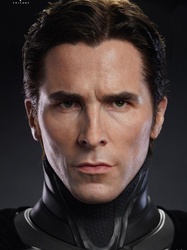 Queen Studios 1/1 The Dark Knight Batman Christian Bale Bust