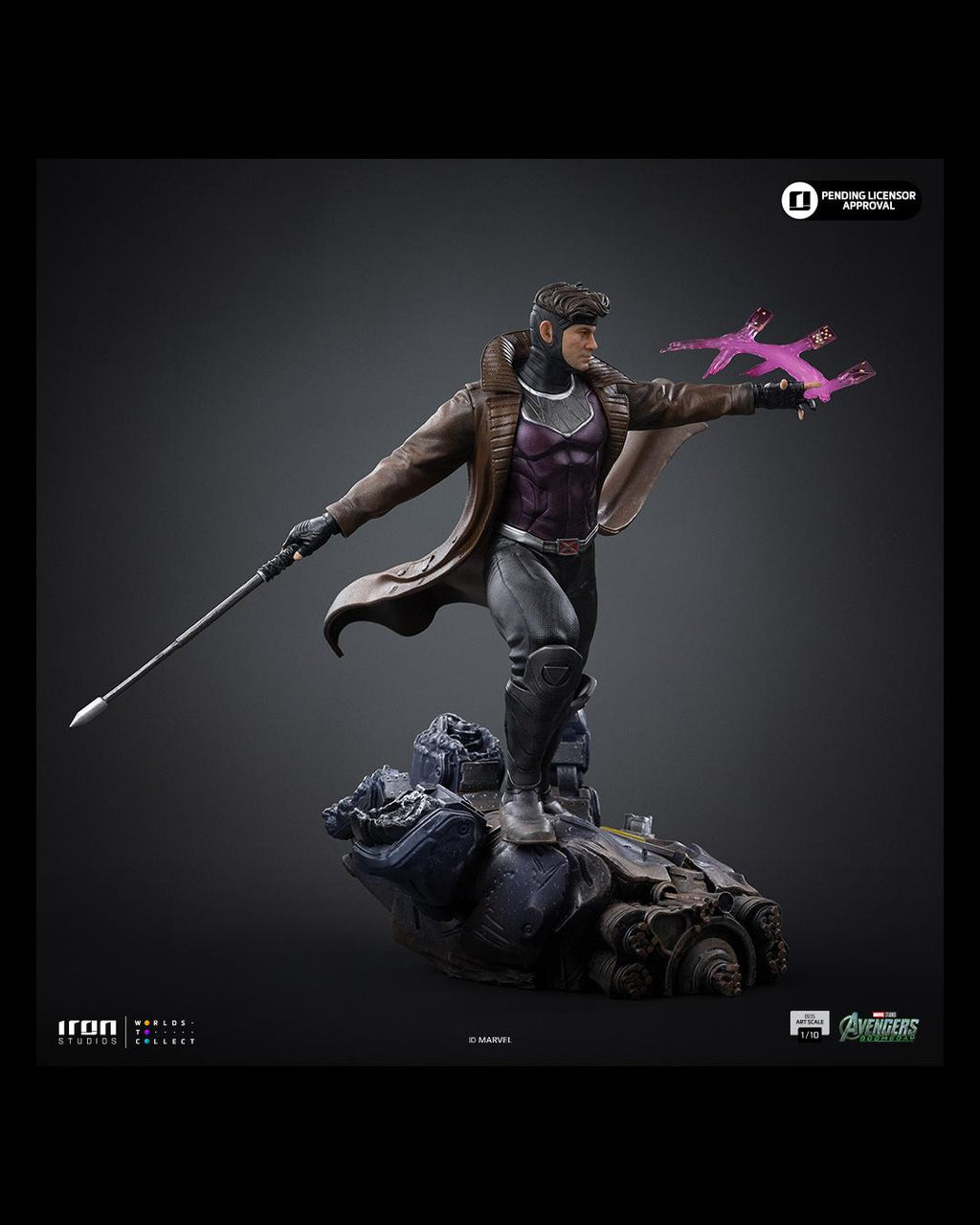 Iron Studios BDS Art Scale 1/10 Avengers Doomsday X-Men Gambit