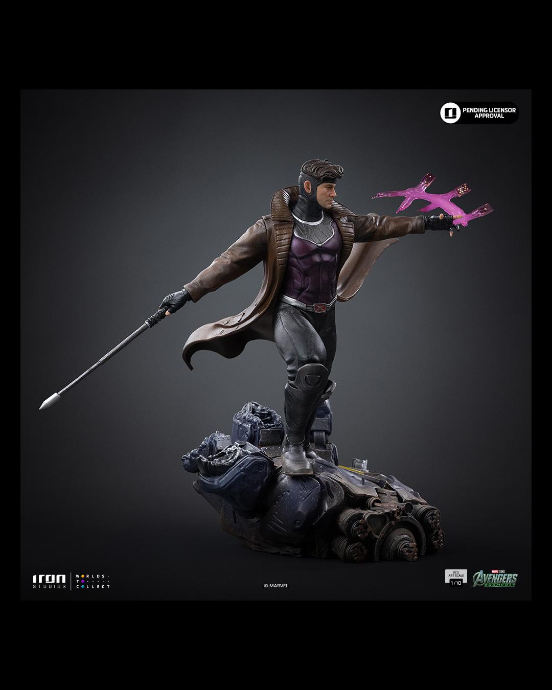 Iron Studios BDS Art Scale 1/10 Avengers Doomsday X-Men Gambit