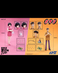 AINT Production HKCC-03 1/12 Old Master Q : Miss Chan & Mr. Chin (Double Set)
