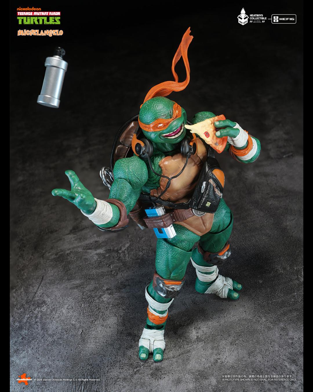 HeatBoys HB0105 1/12 TMNT Michelangelo (Standard Edition)