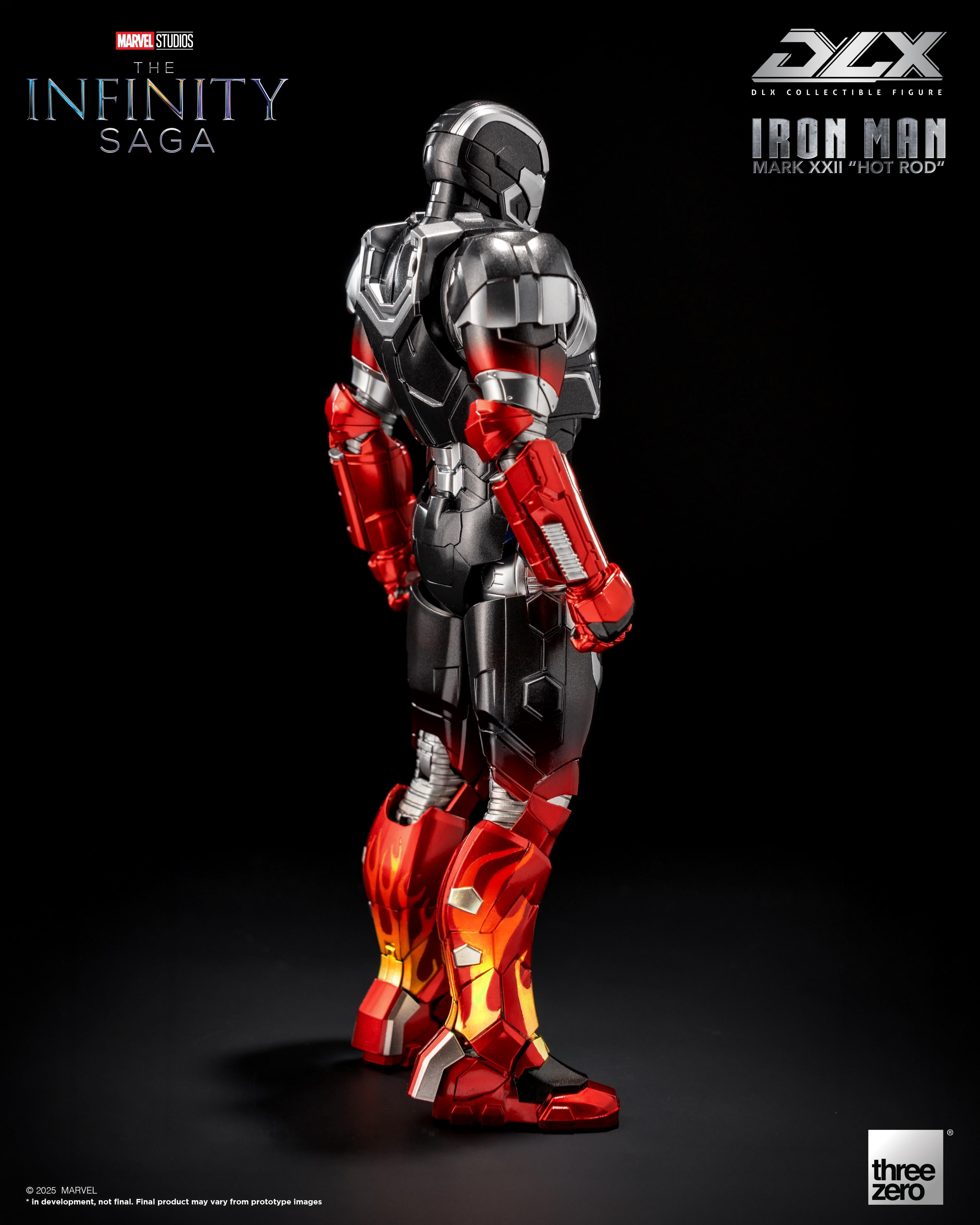 Threezero 3Z0945 1/12 The Infinity Saga DLX Iron Man Mark 22 Hot Rod