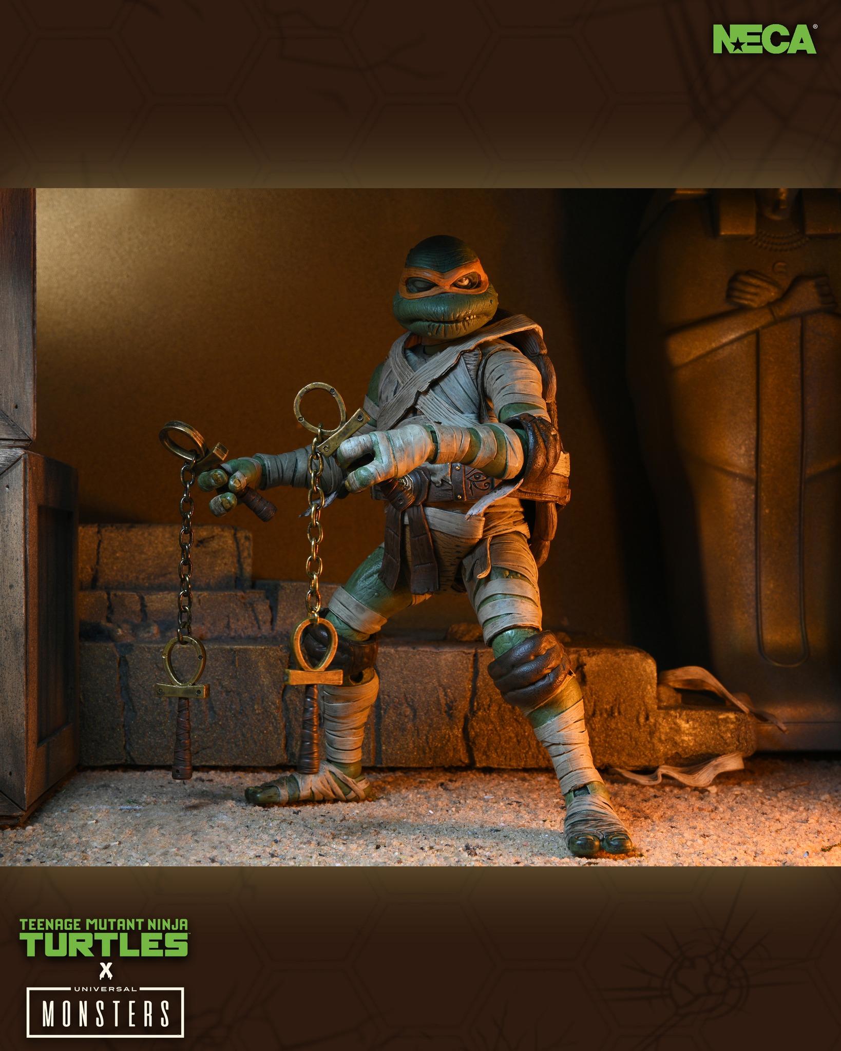 NECA Ultimate Michaelangelo as The Mummy
