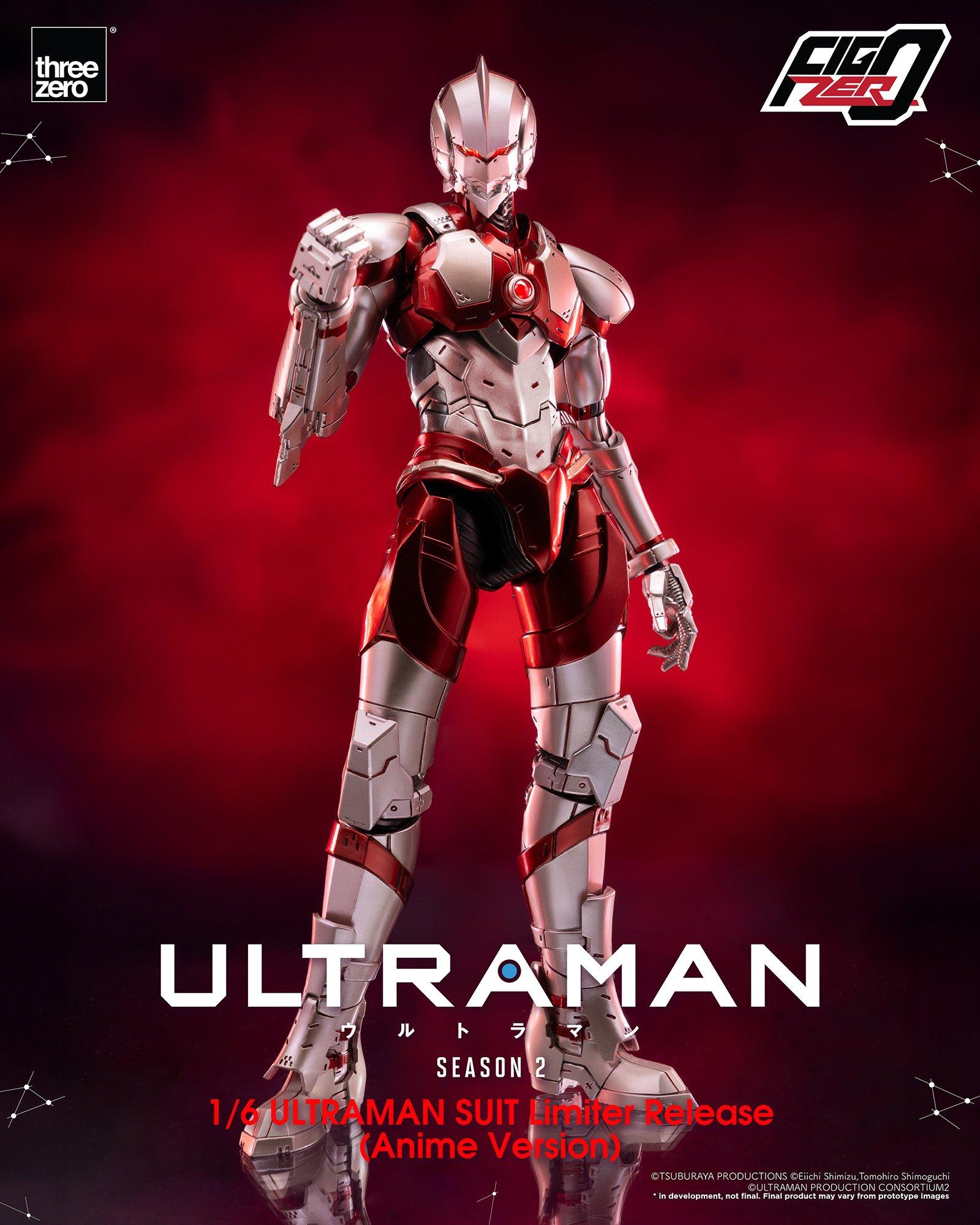 Threezero FigZero 3Z0552 1/6 ULTRAMAN SUIT Limiter Release (Anime Version)