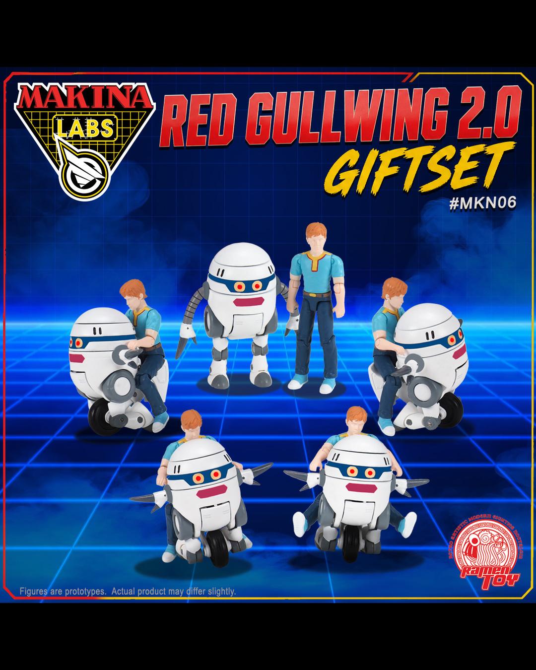 Ramen Toy MKN06 Red Gullwing 2.0 (Giftset)