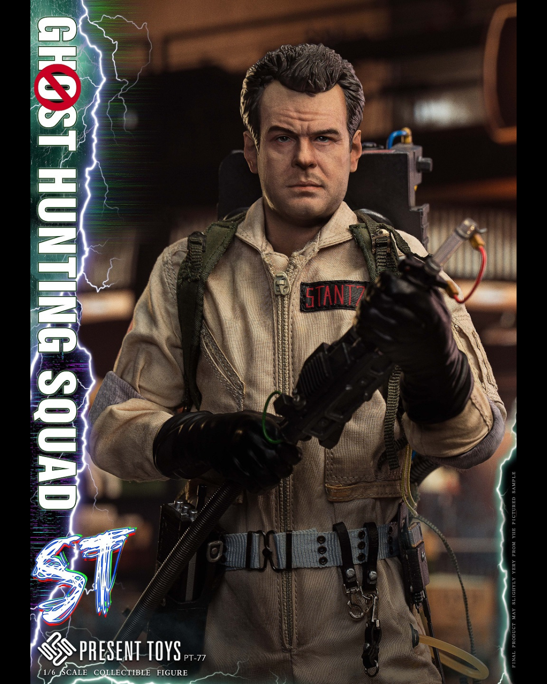 PRESENT TOYS PT-SP77 1/6 Ghost Hunting Squad Stantz