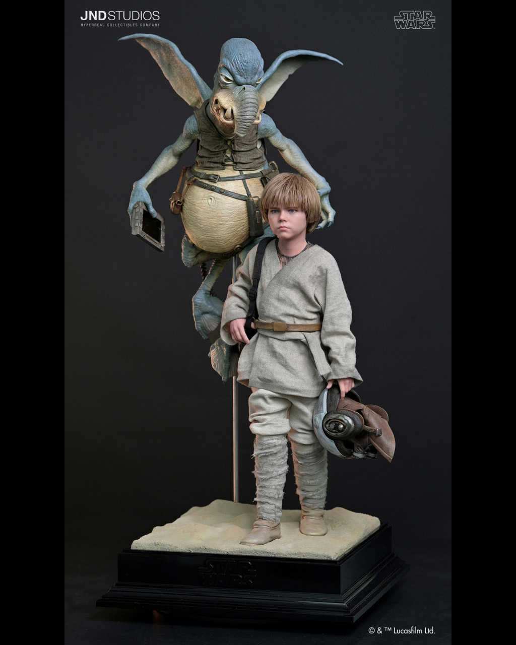 JND STUDIOS HMS-030D 1/3 Star Wars : Episode I - Anakin Skywalker & Watto (Dual Ver.)