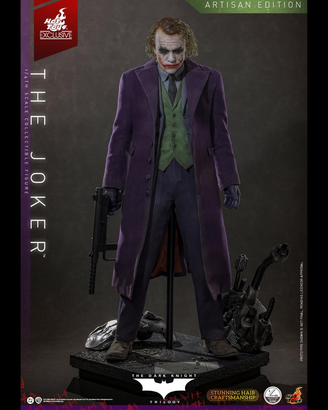 Hot Toys Exclusive QS028AE 1/4 The Dark Knight - The Joker 2.0 (Artisan Edition)