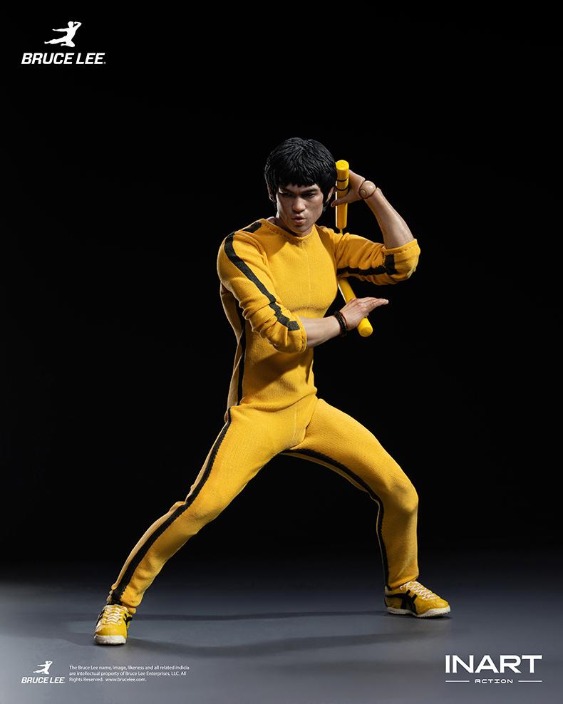 INART Action Gy-A036 1/12 Game of Death : Bruce Lee (Yellow Jumpsuit)