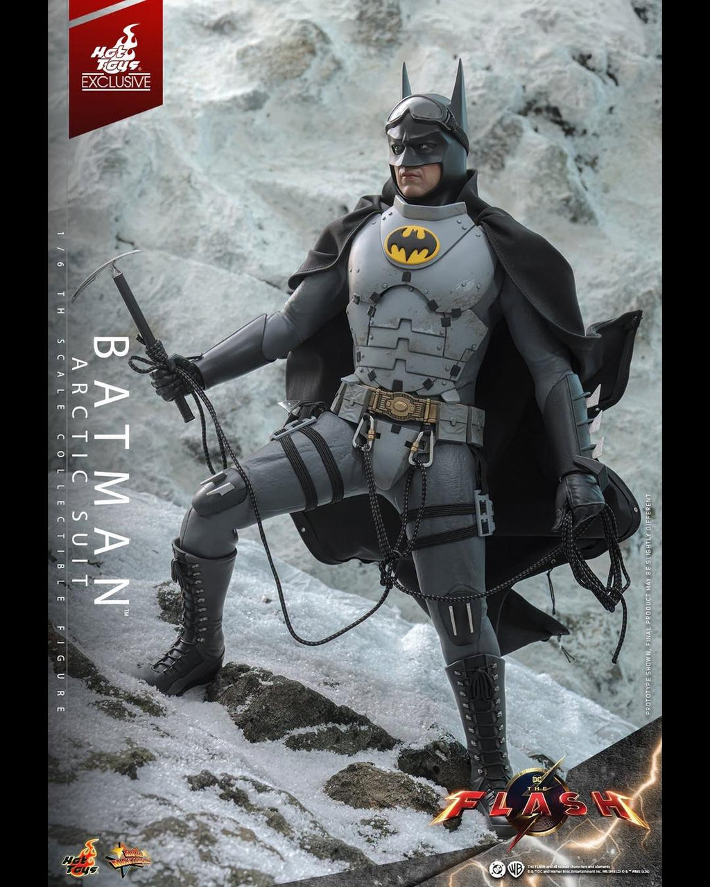 Hot Toys Exclusive MMS897 1/6 The Flash : Batman (Arctic Suit)