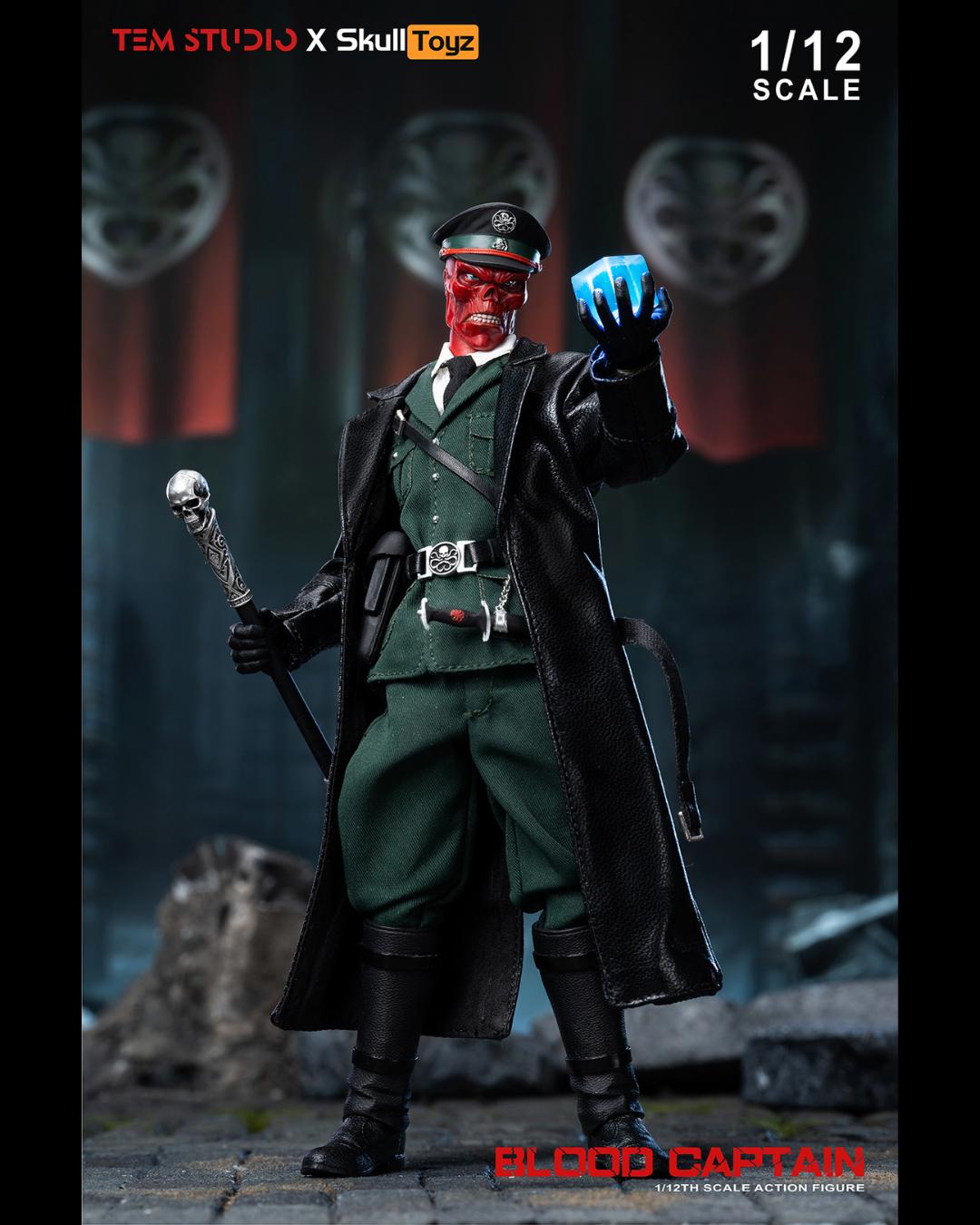 TEM STUDIO TEMS007A 1/12 Blood Captain (Green Uniform)