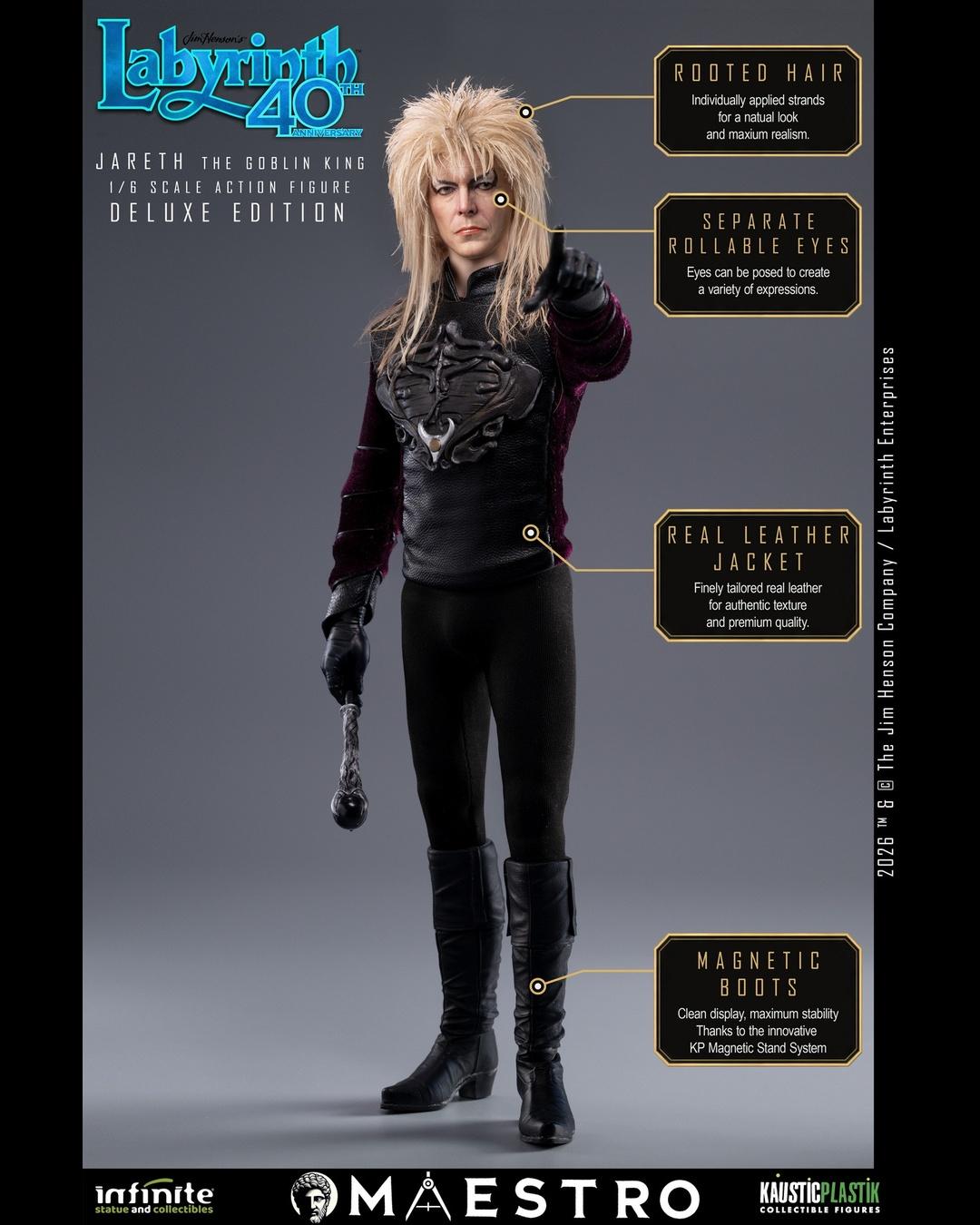 Infinite 1/6 Labyrinth Jareth the Goblin King (Deluxe Edition)