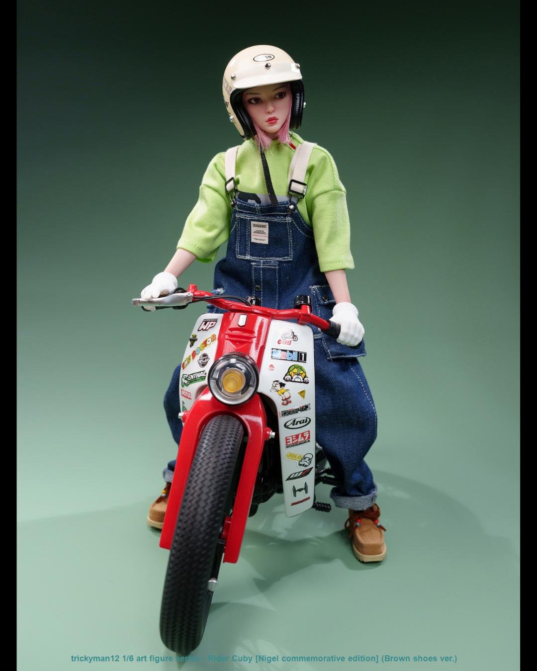 trickyman12 1/6 Rider Cuby Nigel & Motorcycle Set