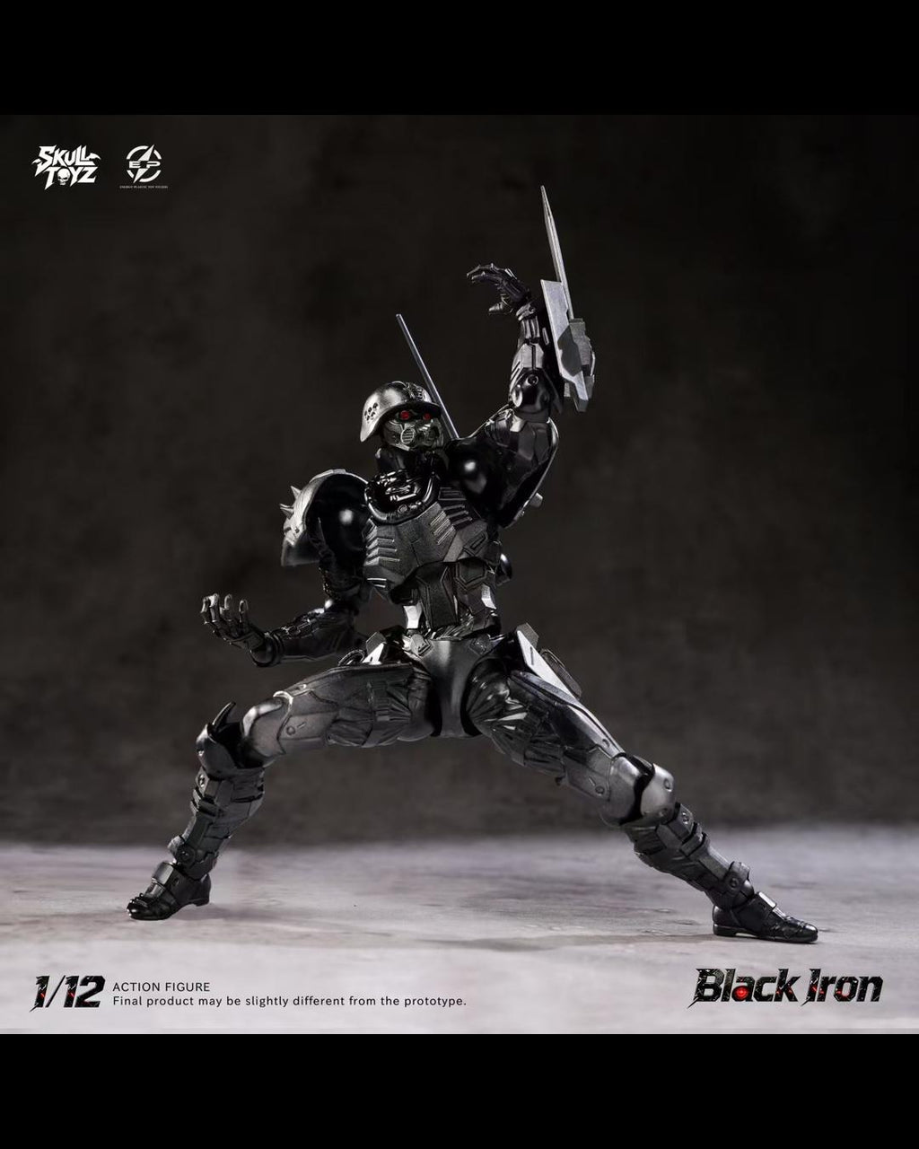 Skull Toyz x Snake SK002-B 1/12 Black Iron (Cyber Solo)
