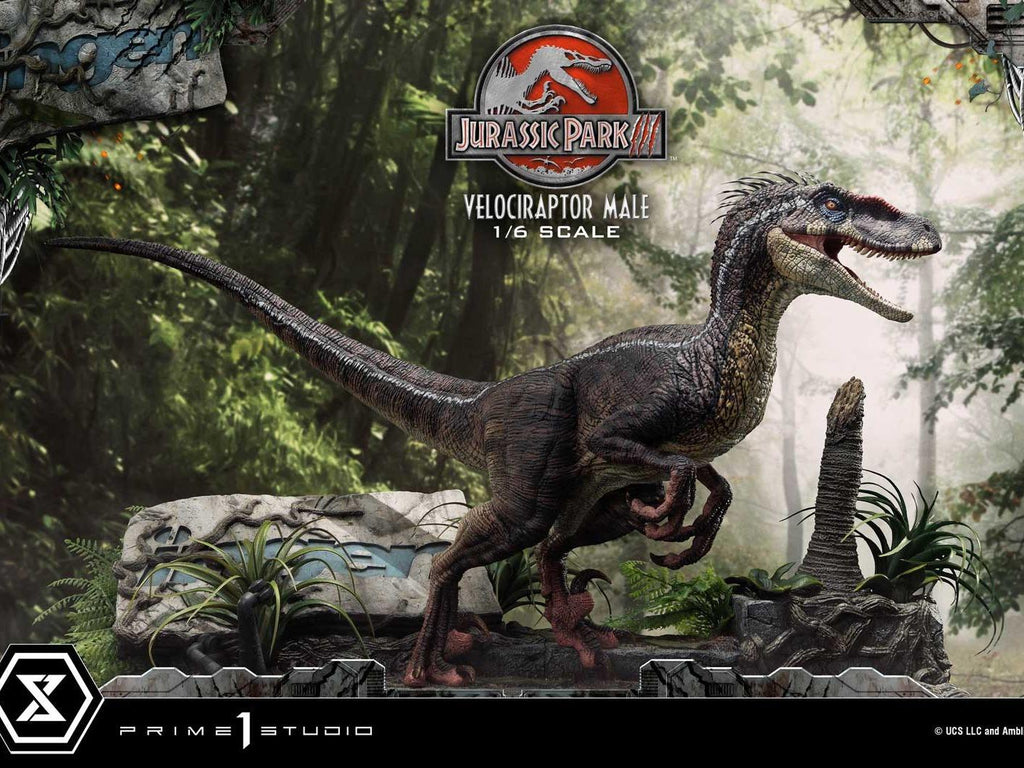 Prime 1 Studio LMCJP-10 1/6 Jurassic Park III Male Velociraptor - (Reg Ver.)