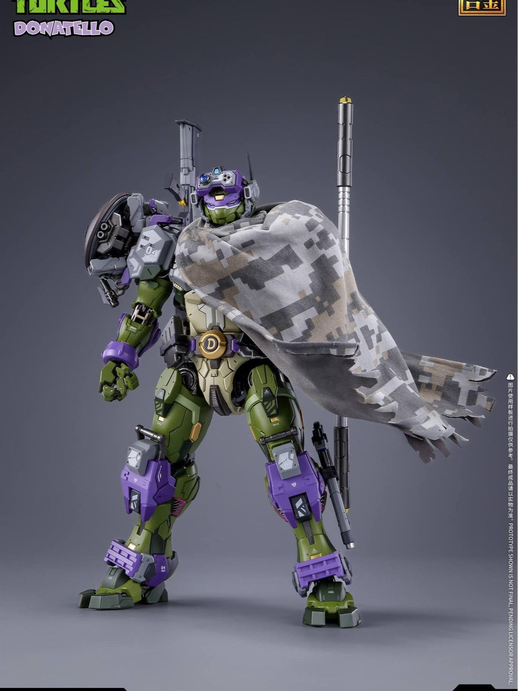 HeatBoys HB0015 Mecha TMNT Teenage Mutant Ninja Turtles Donatello