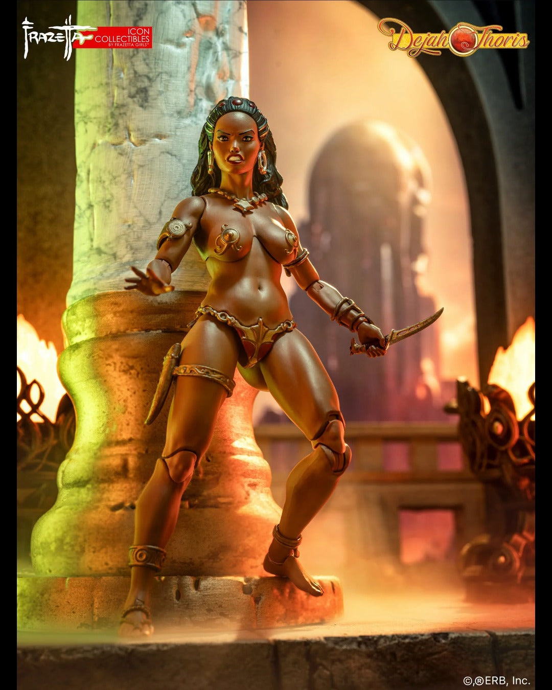Frazetta Girls 1/12 ICON Collectibles Dejah Thoris
