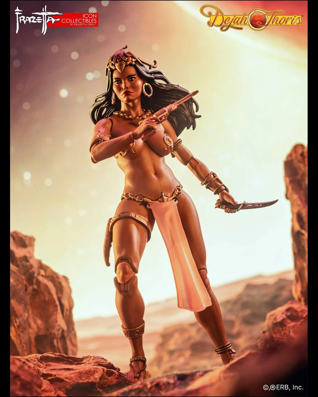 Frazetta Girls 1/12 ICON Collectibles Dejah Thoris