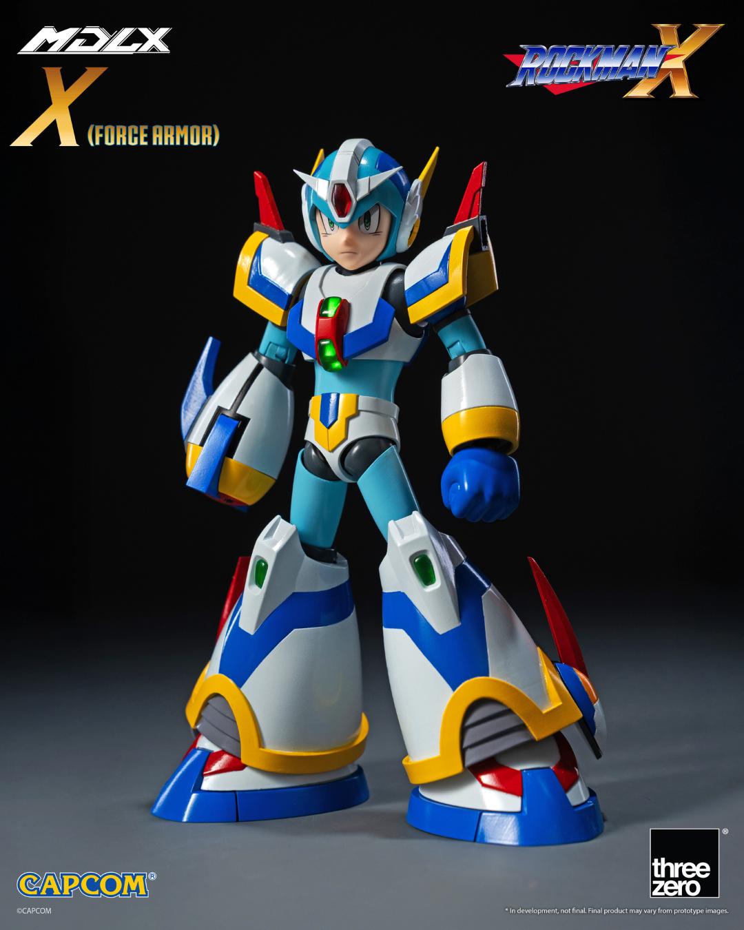 Threezero 3Z0988 Rockman X / Mega Man X MDLX X (Force Armor)
