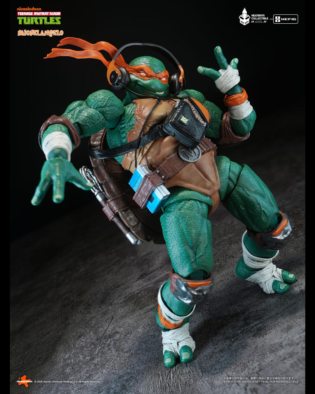 HeatBoys HB0105 1/12 TMNT Michelangelo (Standard Edition)
