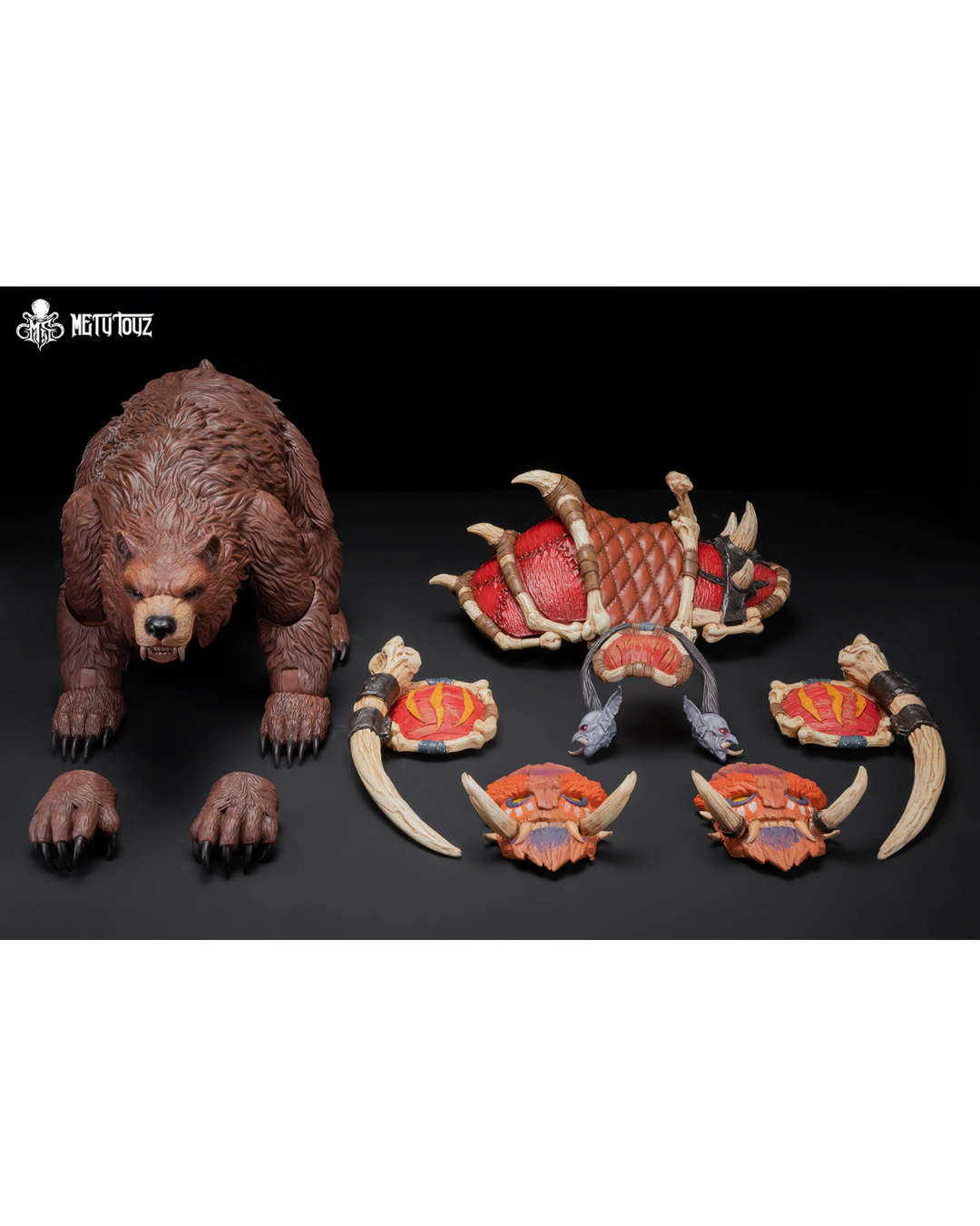 Mety Toyz Armored Giant Bear Mount (Collector's Limited Edition)