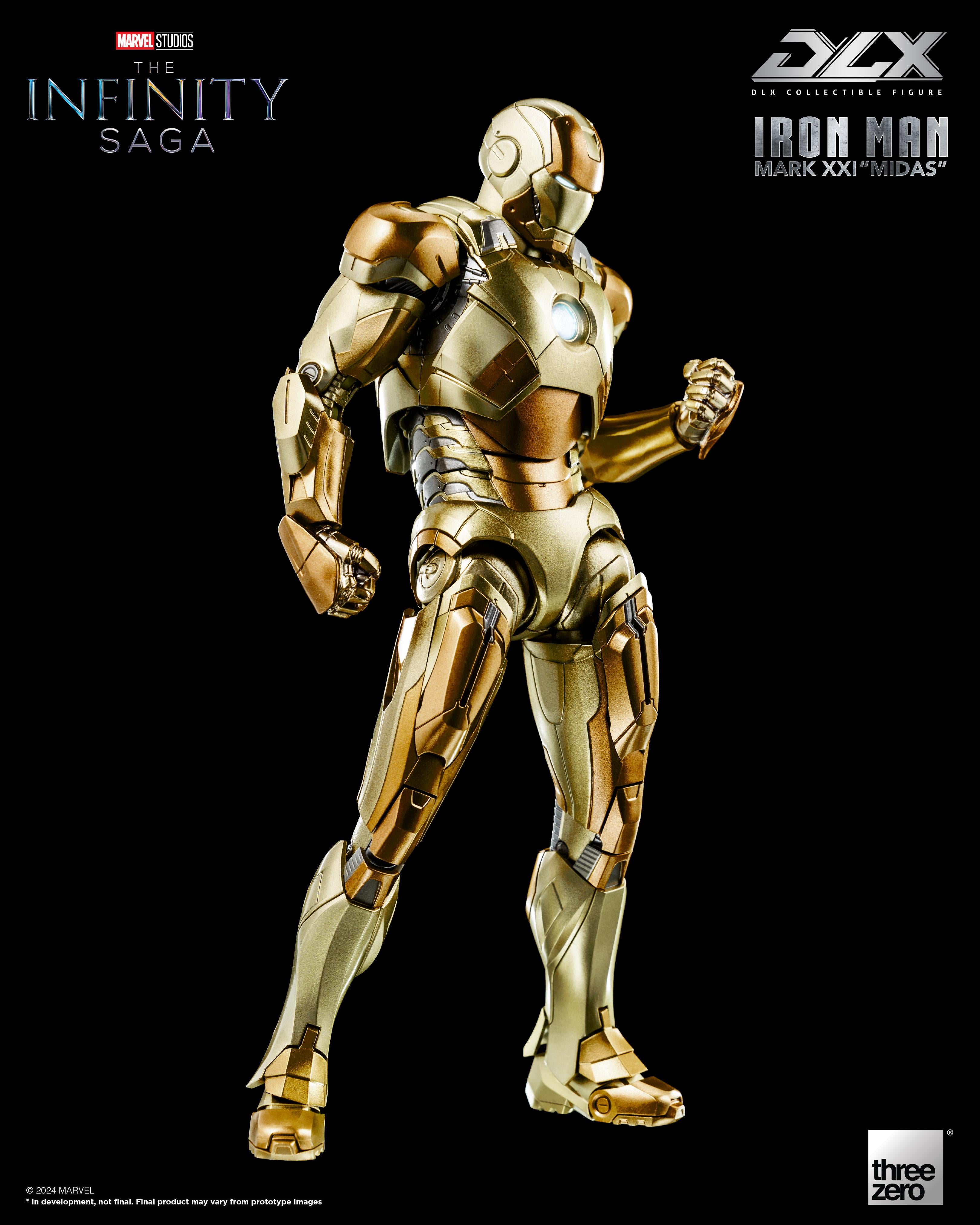 Threezero 3Z0830 The Infinity Saga - DLX Iron Man Mark 21 Midas