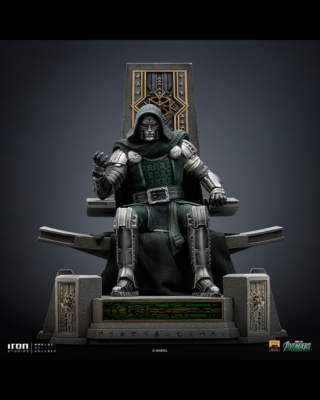 Iron Studios Art Scale 1-10 Avengers Doomsday : Doctor Doom on Throne (Deluxe)