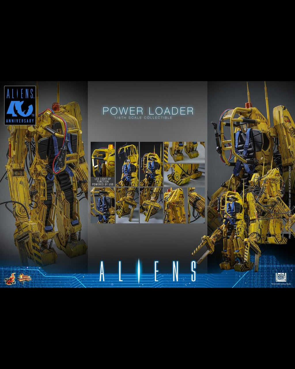Hot Toys MMS924 1/6 Aliens (1986) Power Loader