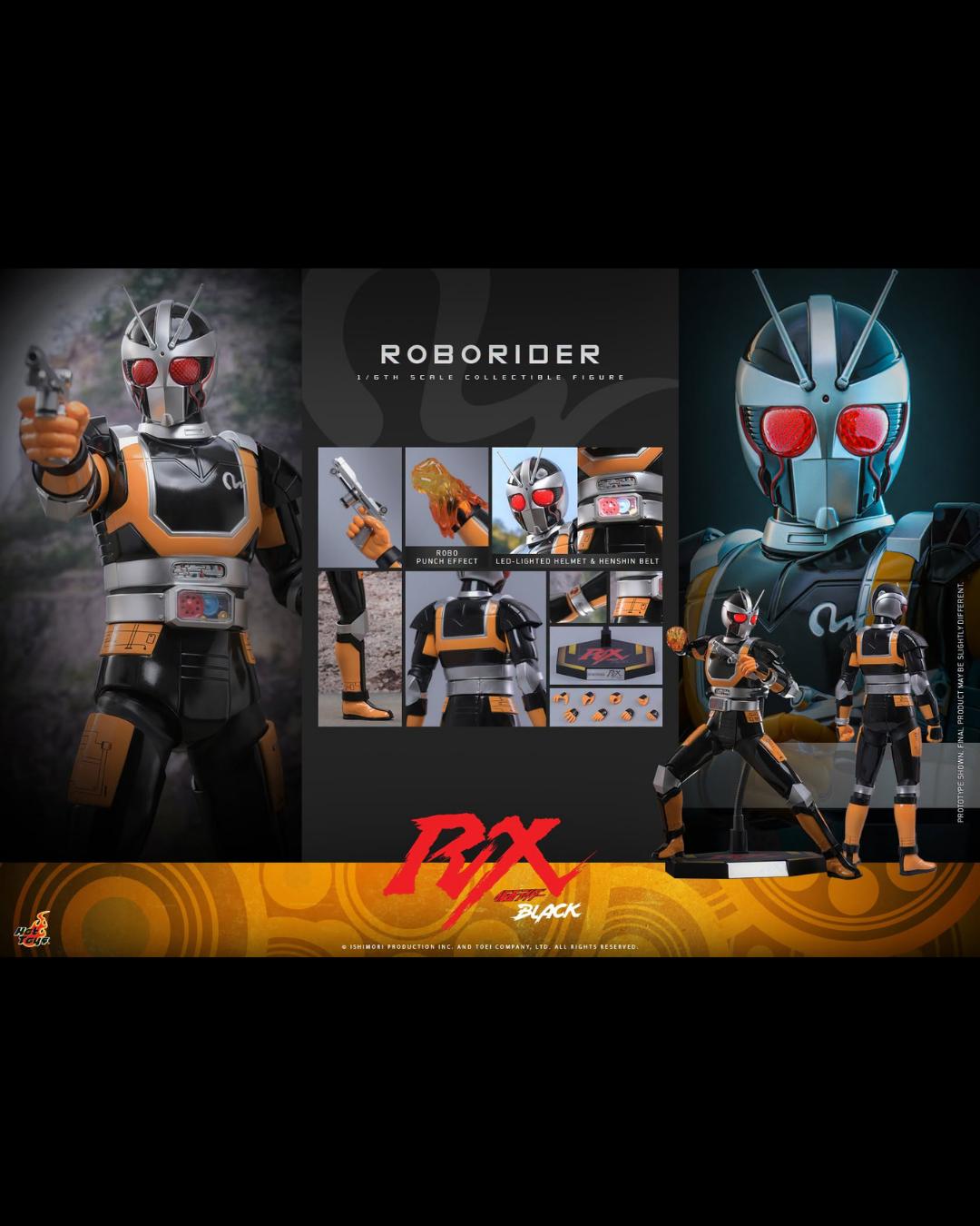 Hot Toys TMS181 1/6 Kamen Rider Black RX - RoboRider