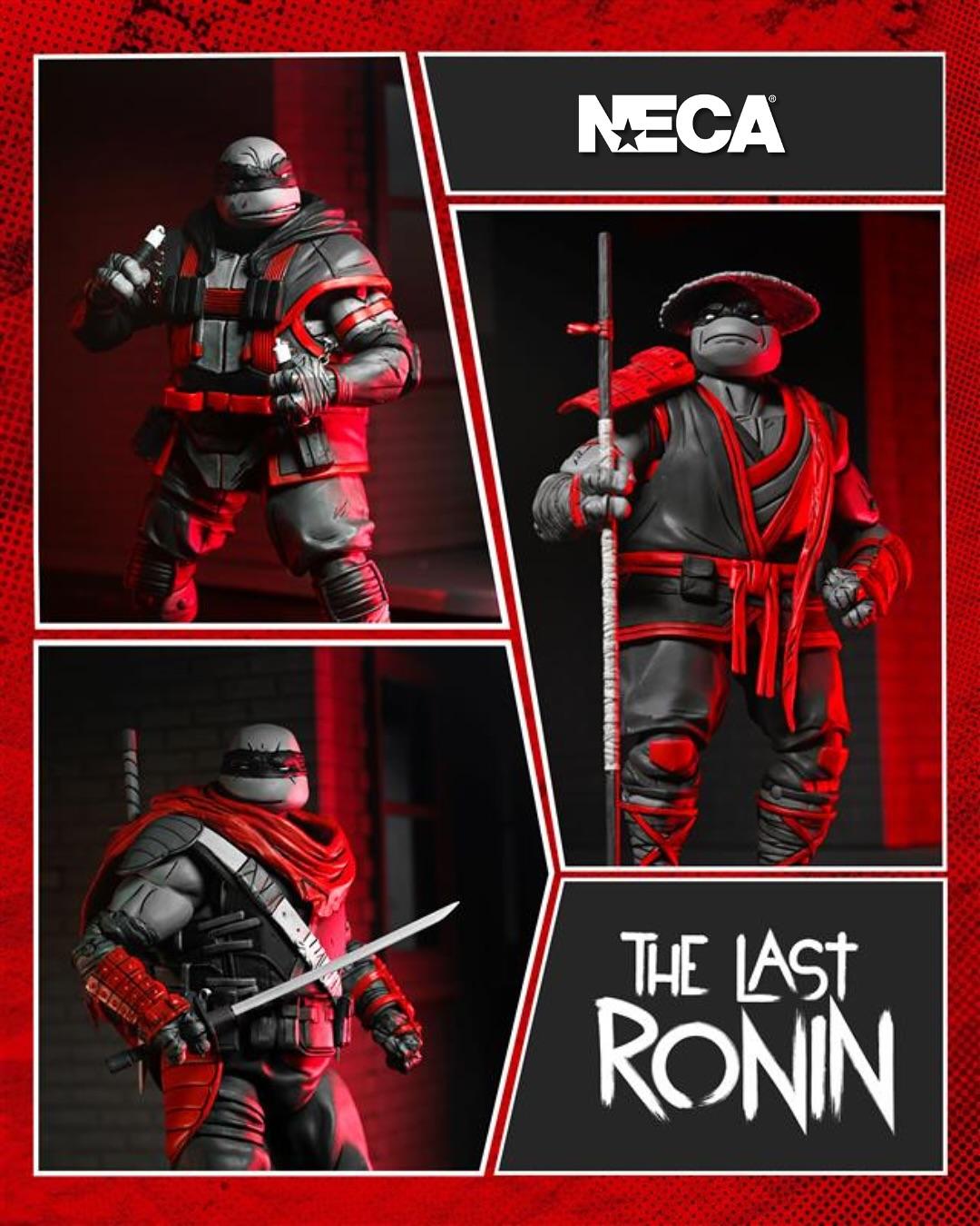 NECA 7” Scale TMNT Nightwatcher Turtles (The Last Ronin - The Lost Years) Set of 3