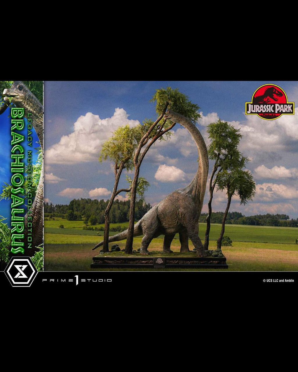 Prime 1 Studio 1/15 Legacy Museum Collection : Welcome to Jurassic Park - Brachiosaurus - Reg Ver.