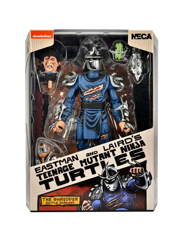 NECA 7" TMNT Battle Damaged Shredder (Mirage Comics)