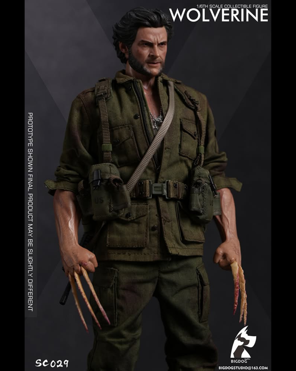 BIGDOG STUDIO SC029 1/6 WWII Soldier