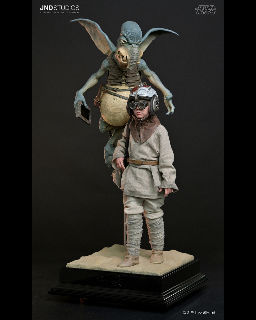 JND STUDIOS HMS-030D 1/3 Star Wars : Episode I - Anakin Skywalker & Watto (Dual Ver.)