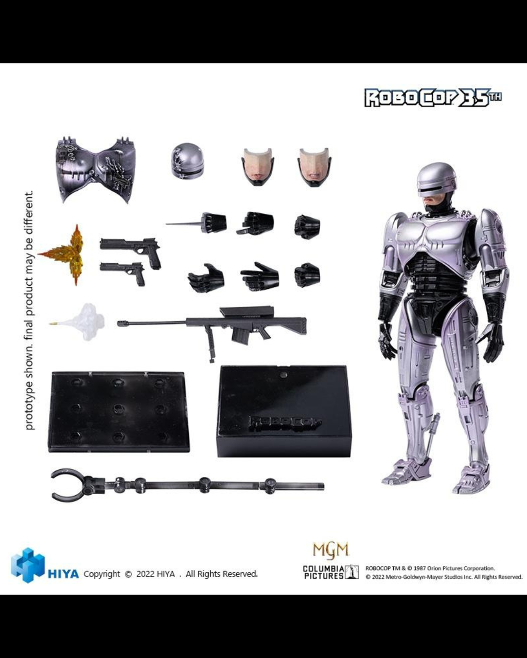 Hiya Toys ESR0090 1/12 Exquisite Super RoboCop