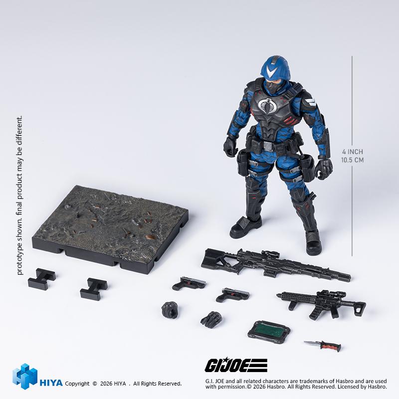HIYA TOYS EMG0454 1/18 G.I. Joe - Cobra Officer