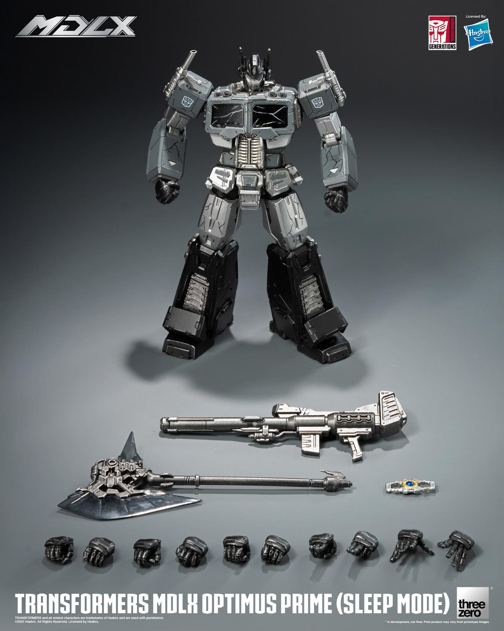 Threezero 3Z0551 Transformers - MDLX Optimus Prime (Sleep Mode)