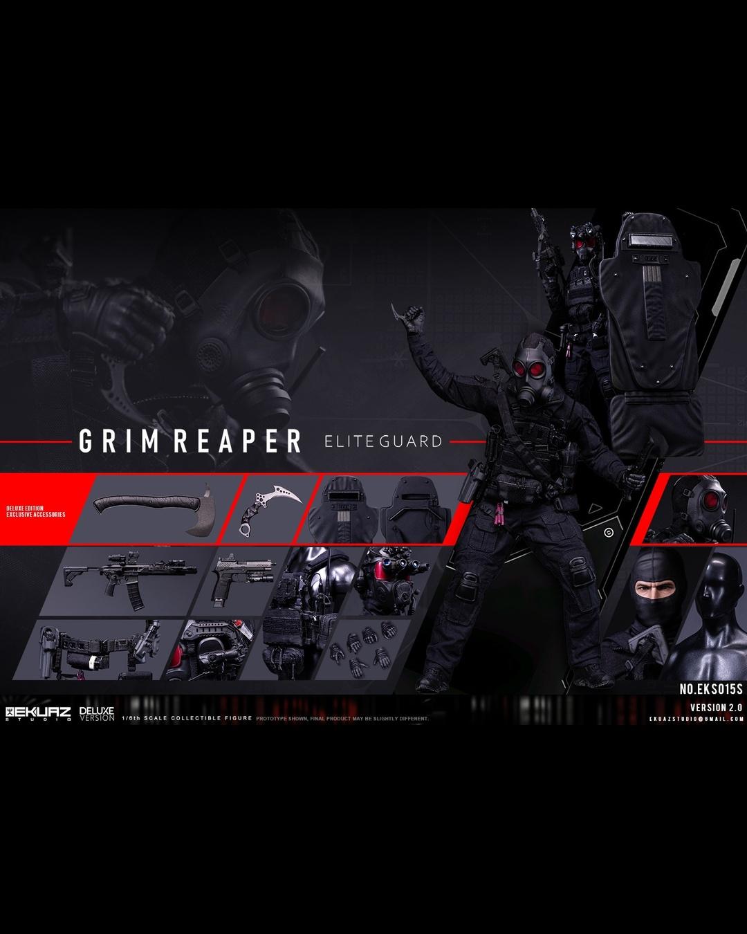 EKUAZ STUDIO EKS015S 1/6 Grim Reaper 2.0 Elite Guard (Deluxe Ver.)