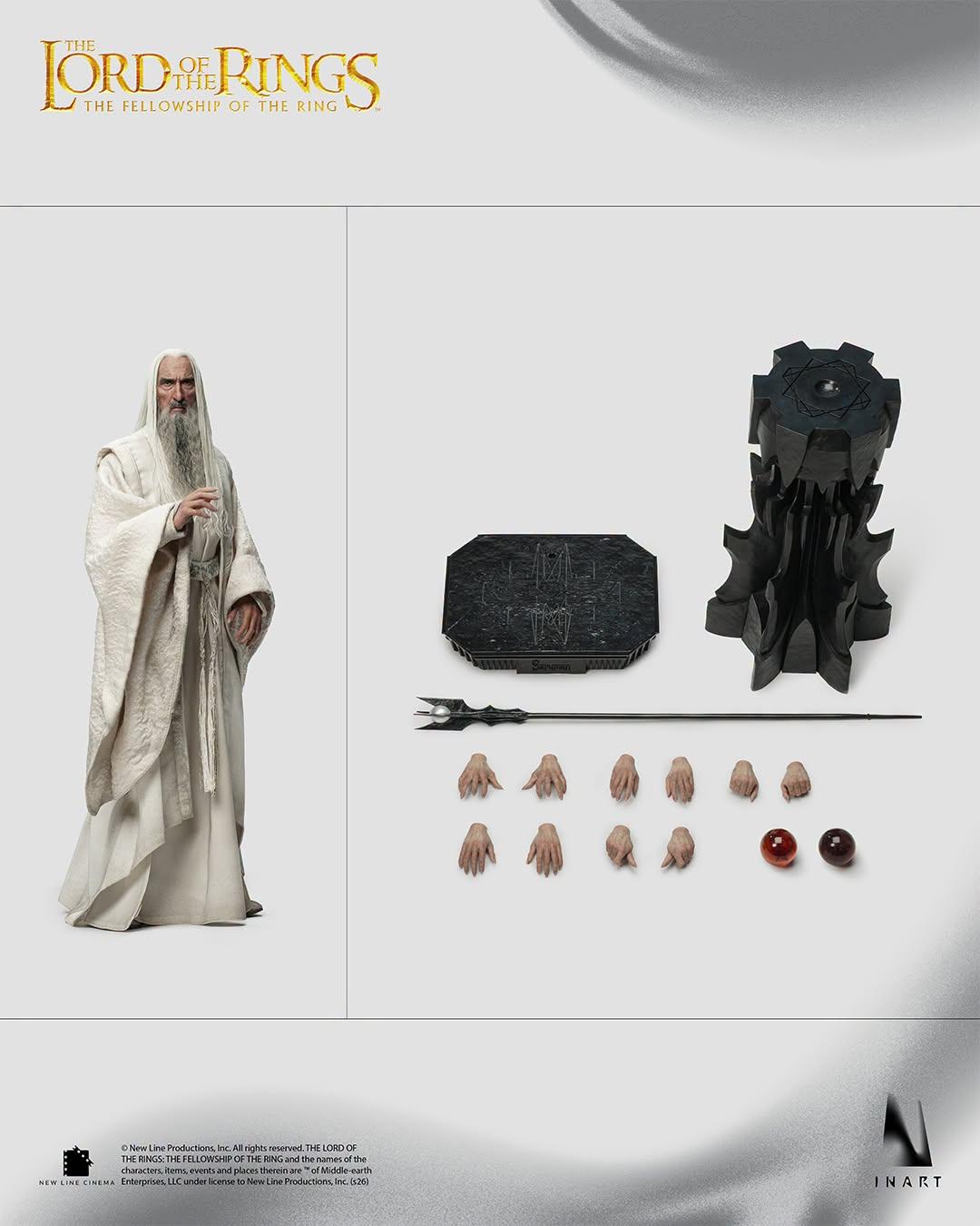 INART Ag-A041 1/6 The Lord of the Rings : The Fellowship of the Ring - Saruman