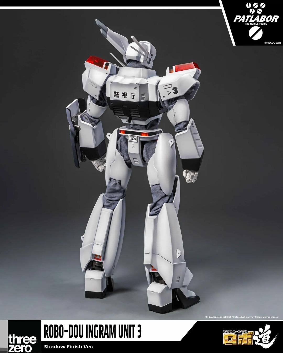 Threezero 3Z1096 ROBO-DOU Patlabor Ingram Unit 3 (Shadow Finish Ver.)